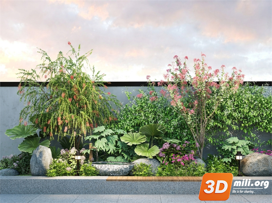 Mini Garden Skp Files 